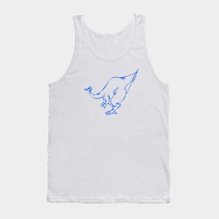 dino_018-blue Tank Top